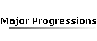 Major Progressions