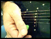 Guitar picking exercises and holding the guitar pick