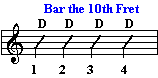 D chord and playing progressions