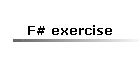 F# exercise